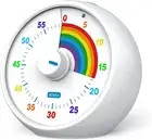 Visual Timer for Kids, 60-Minute Countdown for Classroom Office Kitchen, Desk Ti