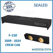 2009-2024 Crew Cab Dual Speaker Box Subwoofer Enclosure Sub Box