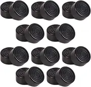 Guitar Effects Pedal Protector, Footswitch Top Cover Foot peg Cap Guitar Effects Pedal Protector Cap 20PCS/set (Black)