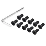 Screws Black Electric Scooter Fittings For Ninebot ES1 ES2 ES4 Brand New