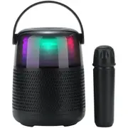Moki ACC-KACOBK Starmaker Karaoke Combo with Microphone & LED Speaker [ACC-KACOBK]