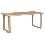 Nicola 180cm Oak Dining Table, Natural