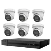 Hilook by Hikvision ACUSENSE 4K 8mp built in mic 3,4,6,8,10,12,14,16 camera kits