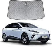 OTTO Shades 6 Layers Thick WindScreen Sunshade for MG MG4 2023-2024 Premium UV Protection Foldable Windshield Sun Visor Heat Shield Cover Keeps Car Cool