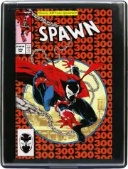 SPAWN #300 (MCFARLANE PARODY) w/FRAME ~ Custom Home Decor Comic Book Wall Art