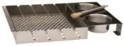 Grillfinity Thing-a-ma-Bob Grilling System 6-in-1 Topper Wok Rack Skewers Bowls