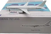Pre-Built Model Aircraft Scale Highly Detailed Aircraft Model 1:400 11CM for ASL Airlines Belgium B757-200BCF OO-TFA Airplane Miniature Miniature Airplane Model