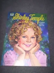 1986 Shirley Temple Paper Doll Book From Whitman Book 1976 MINT UNCUT