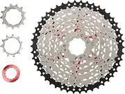 Hollow Design Reduces Weight and ENSURES Easy Installation 8 Speed 46T Large Gear Mountain Bike Cassette Freewheel Bicycle Accessory