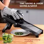 Professional Mandolin Slicer Vegetable Cutter Food Fruit Chopper Gretar Tool AU