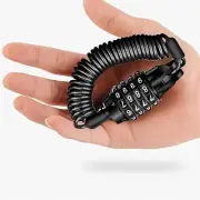 Motorcycle Helmet Lock, Portable Password Combination Security Lock 59 Inch