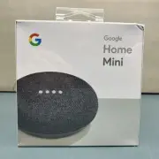 Google Home Mini Smart Speaker With Google Assistant - Charcoal - NWB