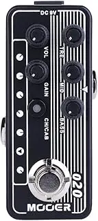 MOOER Guitar Digital Micro Preamp (020 Blueno)