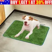 Artificial Grass Mat Fake Lawn Puppy Dog Potty Pee Pad Training Indoor Toilet