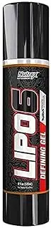 Nutrex Lipo 6 Defining Gel with Waist Trimmer 120 ml, 120 milliliters