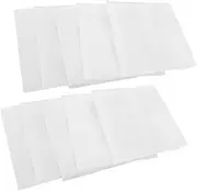 HAPINARY 30pcs Filter Screen Sheet for Paint: 4.72x4.72inch Nylon Mesh Screen - 200 Mesh Paint Strainers for Filtration - White Woven Net Filter Cloth