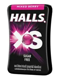 在飛比找樂天市場購物網優惠-Halls XS 無糖迷你薄荷糖 綜合莓果口味(15gx12