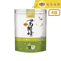 在飛比找PChome24h購物優惠-立頓 茗閒情活綠茶包(2.5gx36入)x4袋