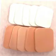 LOUISA LOUISA Makeup sponge 10pcs special set (Random Color)(rectangular shape) Fixed Size