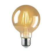 Lumenovo 4W E27 2700K G80 LED Filament Globe Brown