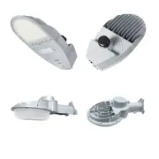 45W - 150W LED Street Light, Dusk To Dawn Lights With Photocell AC120-277V