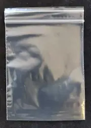 100 x Ziplock Resealable Bags 4 x 5" 100 x 125mm LDPE Press Seal Clip bags