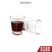 在飛比找蝦皮商城優惠-KEMORELA 意式濃縮咖啡杯 玻璃盎司杯 加厚玻璃帶刻度