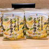 在飛比找蝦皮購物優惠-日本🇯🇵 7-11期間限定 低卡即食風味麵線湯 和風香柚 雞