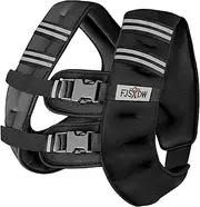 Weighted Vest Weighed Vest Women Men Kids, 8lb/12lb/16lb/20lb Body Weight Vest with Reflective Stripe, Adjustable Weighted Vest for Strength Training, Running, Walking, Workout, Jogging