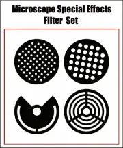 27mm Microscope Special Effects Filter Set - Leitz, Leica - Compatible