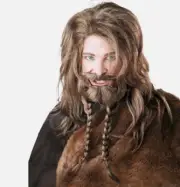 Viking Wig Beard Mustache