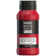 Liquitex Basics Fluid Acrylic Paint 118ml Alizarin Crimson S1