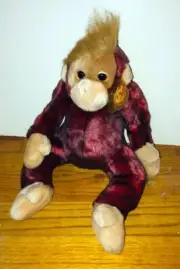 TY Beanie Buddy Large Schweetheart Plush Stuffed Animal Orangutan Monkey NWT