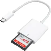 USB C SD Memory Card Reader, Type C Camera Adapter Trail Viewer for iPhone 16...