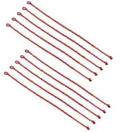 Adjustable SUCCESS PROTECTION BRAIDED Red STRING Bracelet Lucky Charm Jewelry