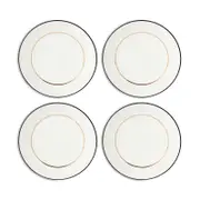 kate spade new york Make It Pop White Dinner Plate, Set of 4