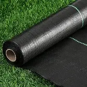 Kijamilee 4FT x 100FT Weed Barrier Landscape Fabric Heavy Duty, Thicken Garden Fabric Weed Mats, Weed Control Garden Cloth, Woven Geotextile Fabric for Garden Beds, Underlayment, Commercial Driveway