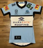 Cronulla Sharks 2020 Home Player Issue Jersey Medium