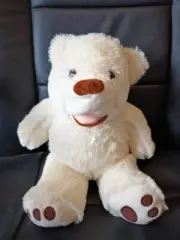 Weighted Teddy Bear, 2.2lb, Cream Animal, 40 cm, Plush Sensory ADHD Anxiety ASD