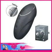 Satisfyer Tap & Climax Clitoris External Vibrator Jackhammer Action USB 11cm Sil