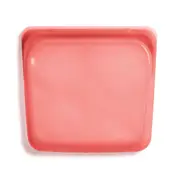 Stasher Silicone 828ml/19cm Reusable Sandwich Bag Food Storage Travel Pouch Red
