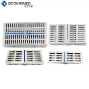 Sterilization Cassette Rack Box Tray Autoclavable Carts Dental Surgical Lab Tool