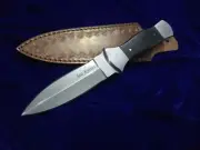 10" SEO Handmade Full Tang D2 Tool Steel Combat Dagger Blade Classic Boot Knife