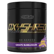 EHPLabs Oxyshred Hardcore Grape Bubblegum 196g