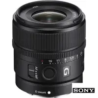 在飛比找蝦皮商城優惠-【SONY 索尼】SEL15F14G E 15 mm F1.