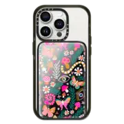 PowerThru Power Bank Slim Power Bank MagSafe Compatible Magic Witchcraft Mushrooms Snakes Magical Eye Pattern