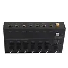 Sound Mixer Ultra Compact Metal Low Noise 6 Channel Stereo Line Mixer For St_new