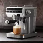 Devanti Coffee Machine 20 Bar Espresso Maker Milk Frother Cappuccino Latte Cafe