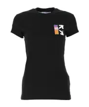gradient-style logo T-shirt S,L,M Black