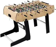 4FT Foldable Soccer Table - Foosball Game for Home & Family Fun
